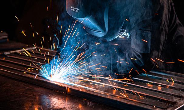 Welding & fabrication facility view 4